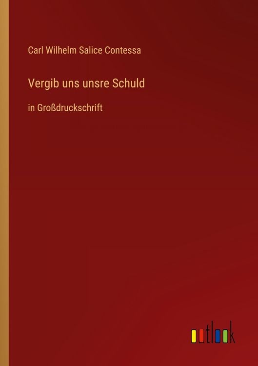 Produktbild: Vergib uns unsre Schuld