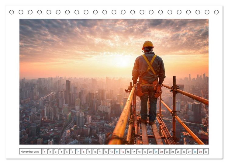 Produktbild: Echt Menschlich Berufung (Tischkalender 2026 DIN A5 quer), CALVENDO Monatskalender