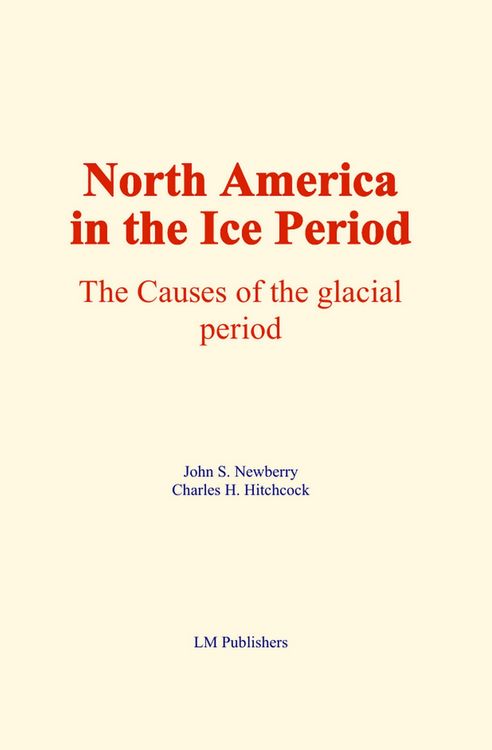 Produktbild: North America in the Ice Period