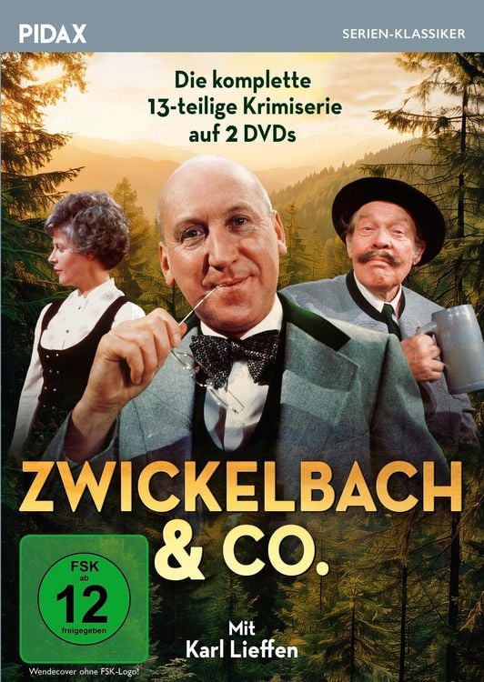 Produktbild: Zwickelbach & Co. / Die komplette 13-teilige Krimiserie (Pidax Serien-Klassiker) [2 DVDs]
