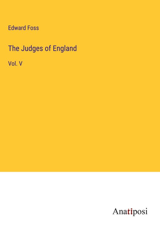 Produktbild: The Judges of England