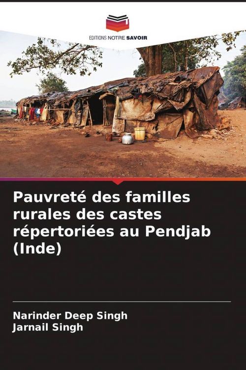 Produktbild: Pauvret&eacute; des familles rurales des castes r&eacute;pertori&eacute;es au Pendjab (Inde)