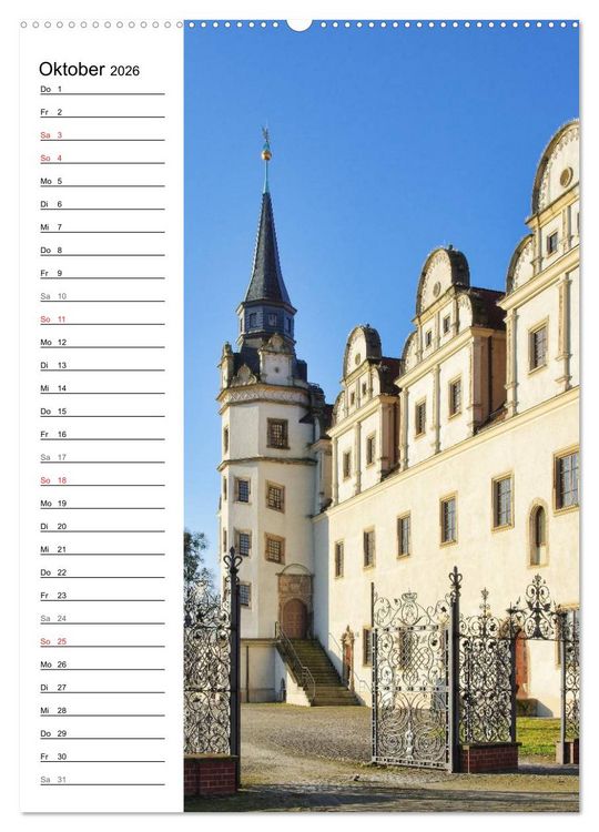 Produktbild: Dessau - Anhaltisches Erbe (Wandkalender 2026 DIN A2 hoch), CALVENDO Monatskalender