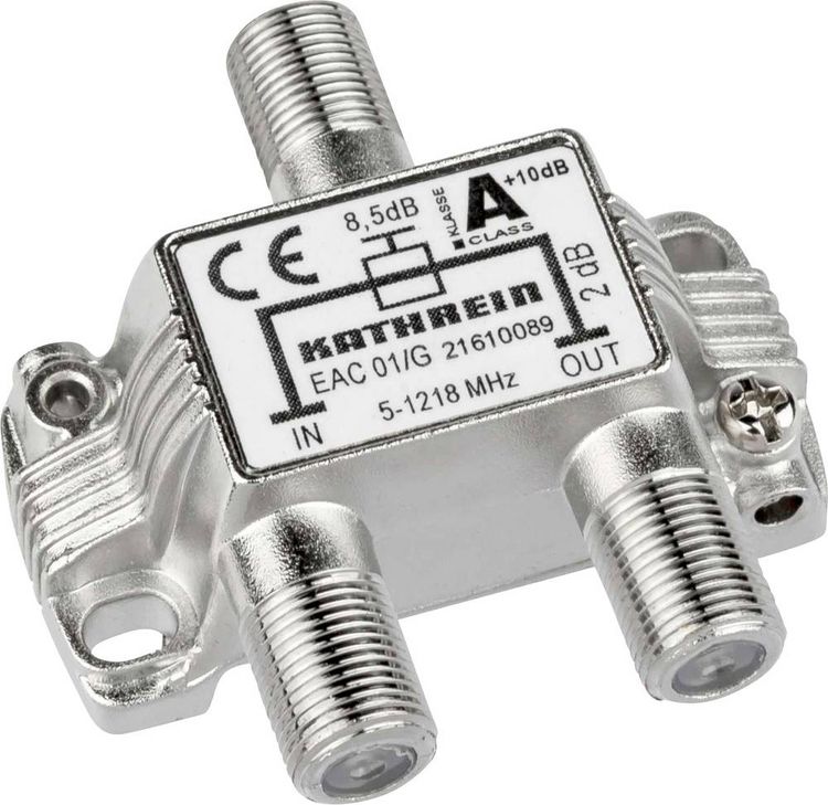Produktbild: Kathrein EAC 01/G Kabel-TV Abzweiger 2-fach 5 - 1218MHz