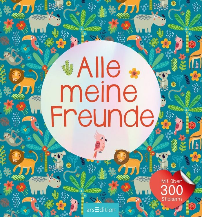 Produktbild: Alle meine Freunde &ndash; Dschungel | Mit &uuml;ber 300 Stickern