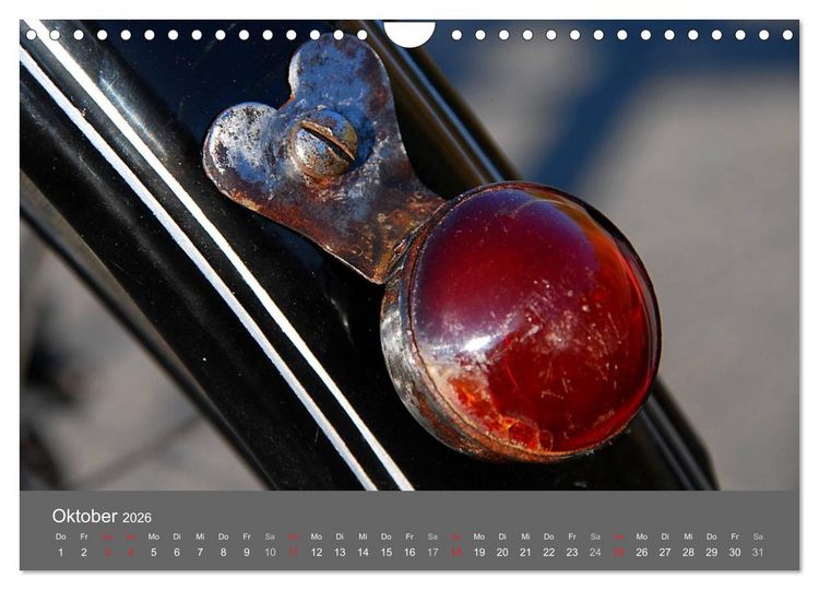 Produktbild: 1937 ADLER Fahrrad (Wandkalender 2026 DIN A4 quer), CALVENDO Monatskalender