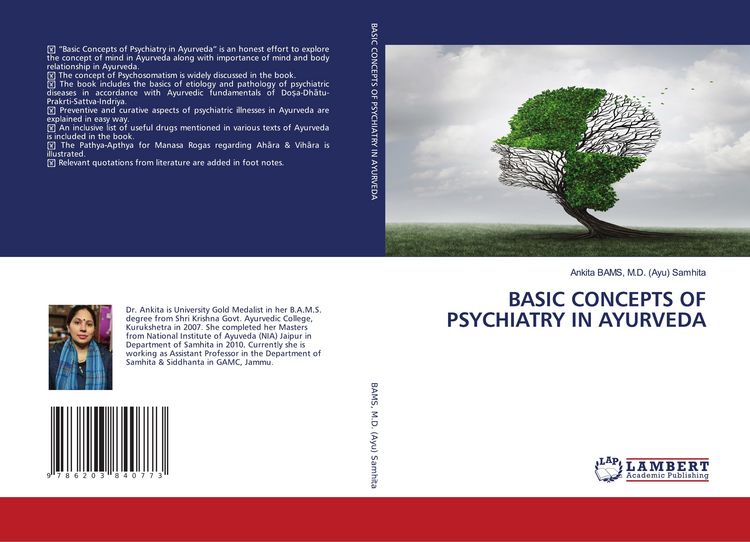 Produktbild: Basic Concepts Of Psychiatry in Ayurveda