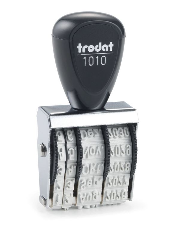Produktbild: trodat Datumstempel 1010 0,4x2,6cm