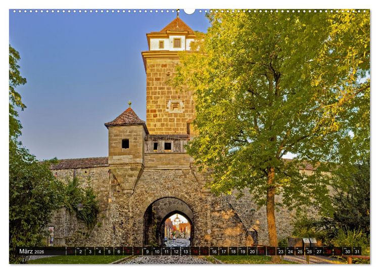 Produktbild: T&uuml;rme und Tore (hochwertiger Premium Wandkalender 2026 DIN A2 quer), Kunstdruck in Hochglanz