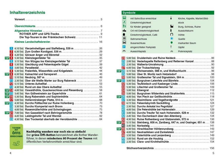 Produktbild: ROTHER Wanderf&uuml;hrer Fr&auml;nkische Schweiz. 50 Touren im Frankenjura &ndash; mit Oberem Maintal, Hersbrucker Schweiz und N&uuml;rnberger Land