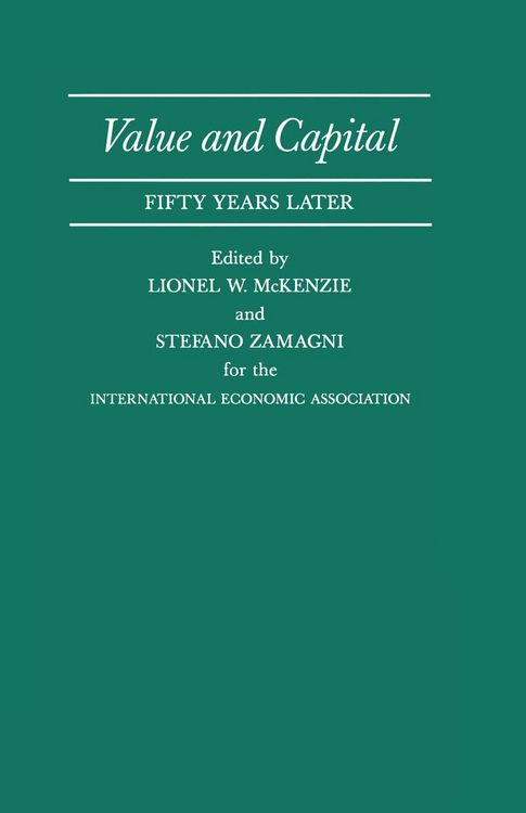 Produktbild: Value and Capital: Fifty Years Later