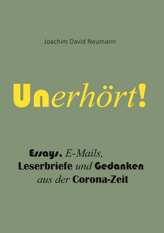 Produktbild: Unerh&ouml;rt!