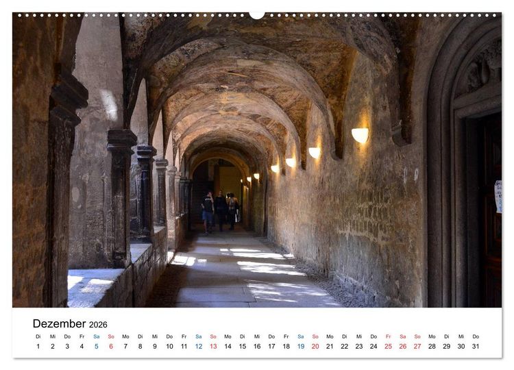 Produktbild: KLOSTER PFORTA (Wandkalender 2026 DIN A2 quer), CALVENDO Monatskalender