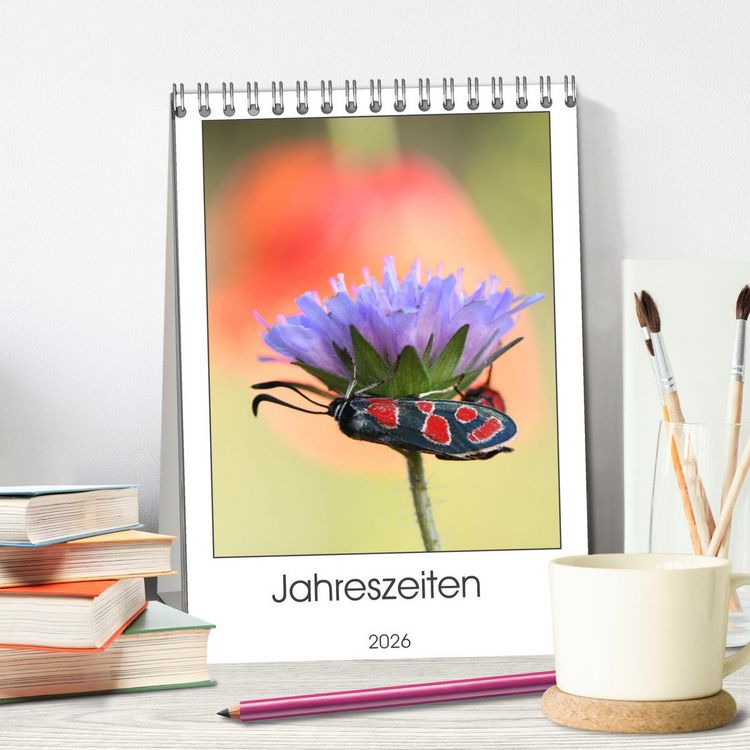 Produktbild: Jahreszeiten (Tischkalender 2026 DIN A5 hoch), CALVENDO Monatskalender