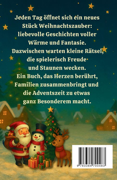 Produktbild: Adventskalender-Buch: Die 24 sch&ouml;nsten Weihnachtsgeschichten f&uuml;r Kinder