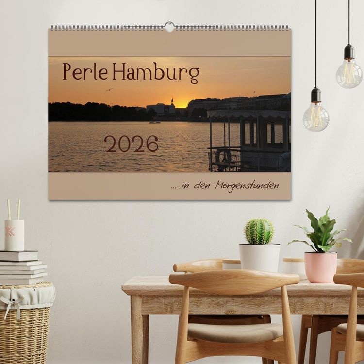 Produktbild: Perle Hamburg (Wandkalender 2026 DIN A2 quer), CALVENDO Monatskalender
