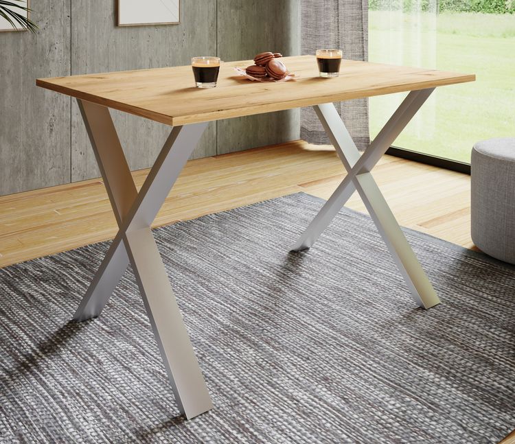 Produktbild: Premium Holz Esstisch K&uuml;chentisch Xona X 110x80