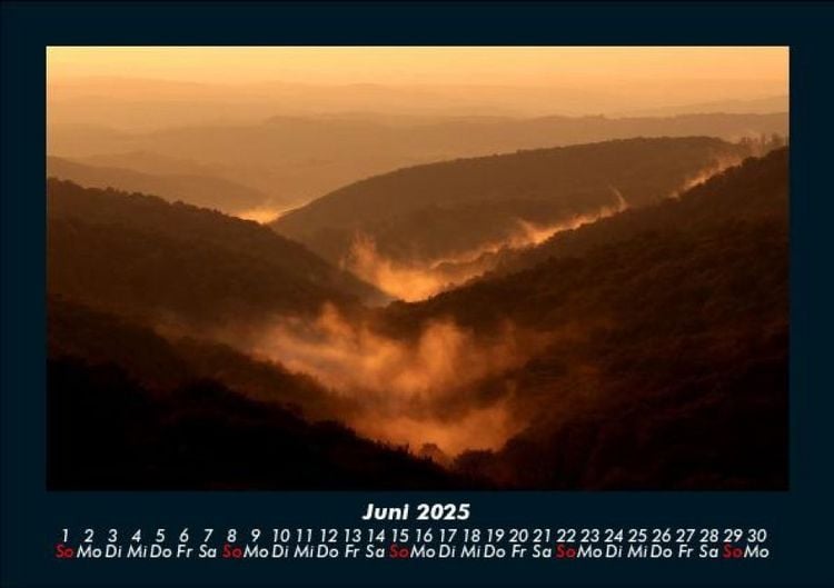 Produktbild: Berge 2025 Fotokalender DIN A5