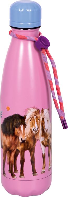 Produktbild: Isolierflasche life is better... (ca. 0,5 l) - Pferdefreunde