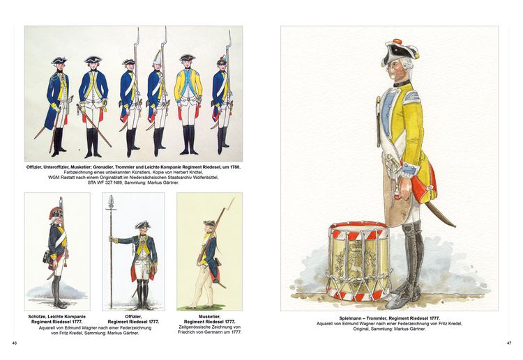Produktbild: Die deutschen Kontingente im Amerikanischen Unabh&auml;ngigkeitskrieg 1776-1783
