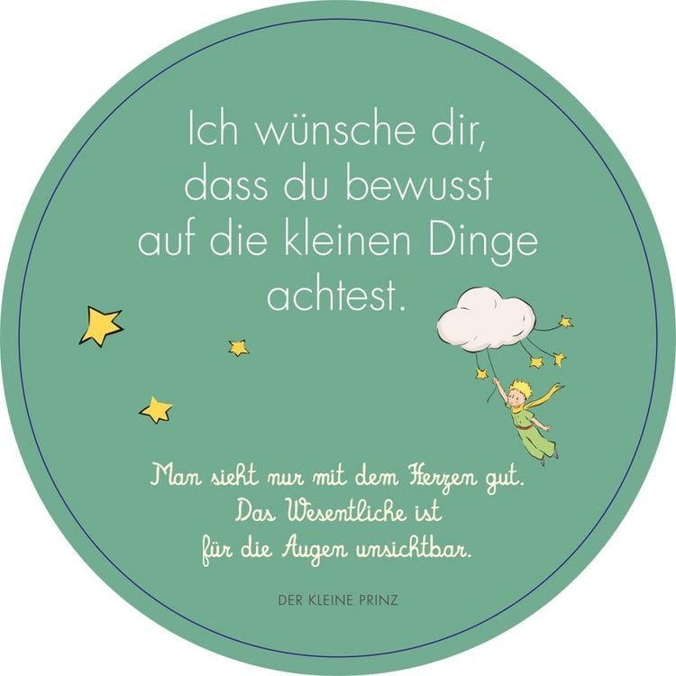 Produktbild: Adventskalender in der Dose. Der Kleine Prinz. 24 liebe W&uuml;nsche im Advent