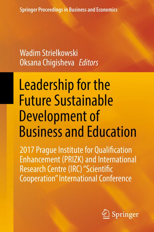 Produktbild: Leadership for the Future Sustainable Development of Business and Education