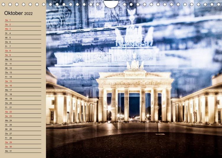 Produktbild: STADTSZENEN Modern und dekorativ (Wandkalender 2022 DIN A4 quer)