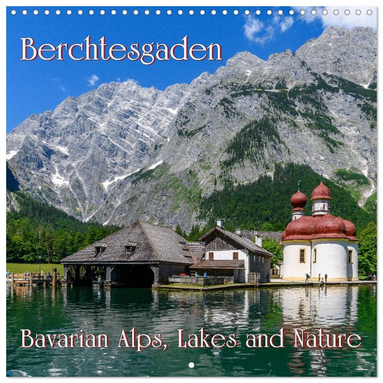Produktbild: Berchtesgaden - Bavarian Alps, Lakes and Nature (Wall Calendar 2026 12 &times; 12 Inch) CALVENDO 12 Month Wall Calendar