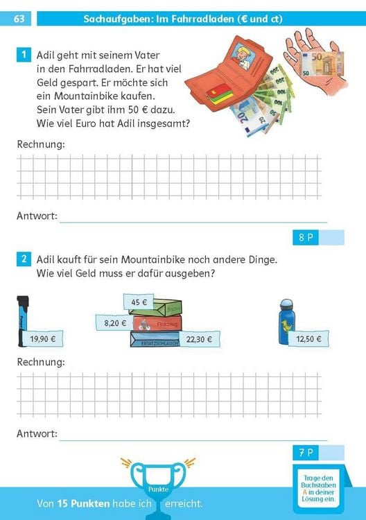 Produktbild: Mathe-Testblock So gut bin ich! 3. Klasse