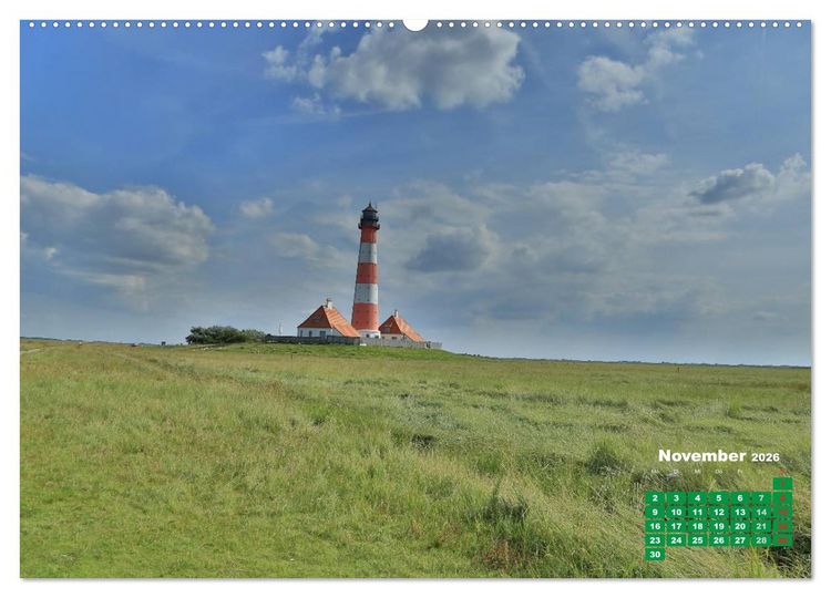 Produktbild: St. Peter-Ording (Wandkalender 2026 DIN A2 quer), CALVENDO Monatskalender