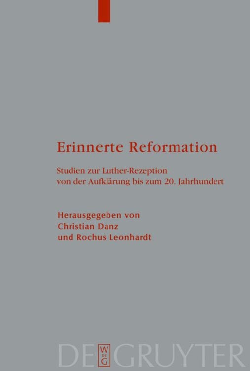 Bild vom Artikel Erinnerte Reformation vom Autor Christian Danz