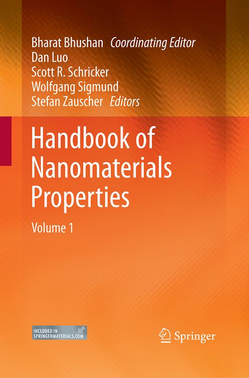 Produktbild: Handbook of Nanomaterials Properties