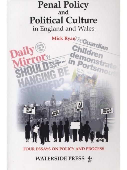 Produktbild: Penal Policy and Political Culture in England and Wales