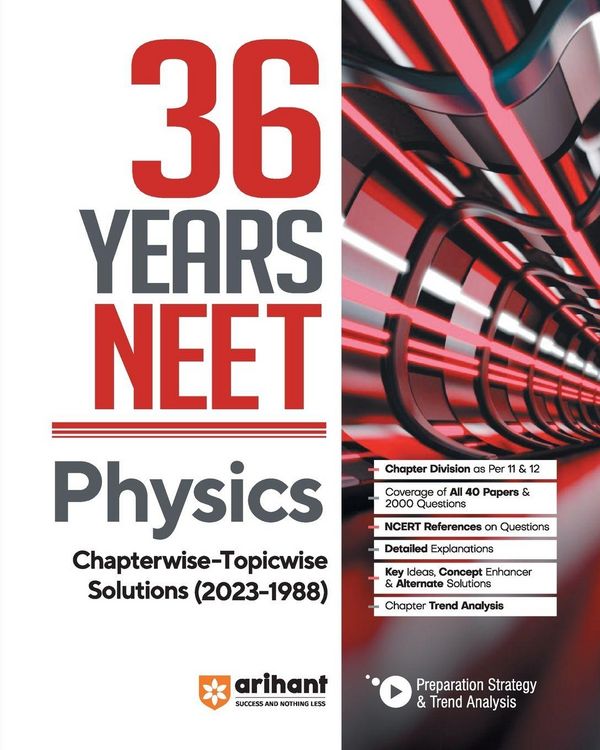 Produktbild: 36 Years' Chapterwise Topicwise Solutions NEET Physics 1988-2023