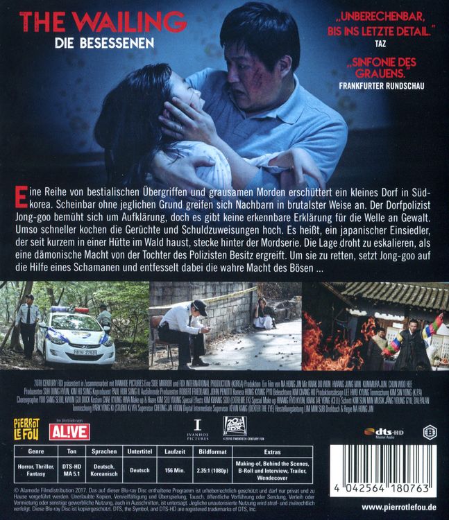 Produktbild: The Wailing - Die Besessenen