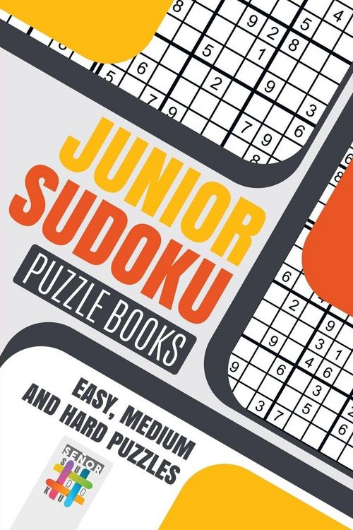 Produktbild: Junior Sudoku Puzzle Books | Easy, Medium and Hard Puzzles