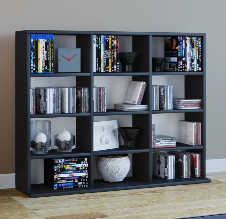 Produktbild: Holz CD DVD Standregal B&uuml;cherregal Regal Megosa L