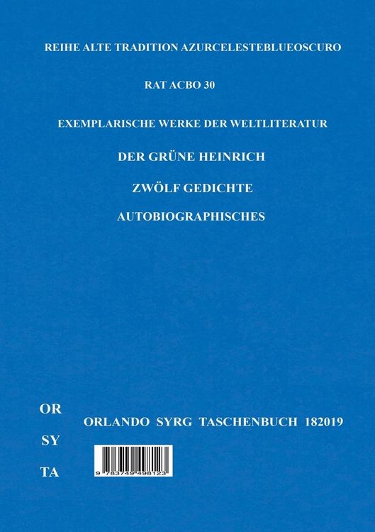 Produktbild: Gottfried Kellers Prosa. Ausgew&auml;hlte Werke III