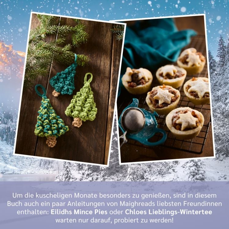 Produktbild: Der kleine Strickladen in den Highlands. Maighreads Winter-Strickbuch