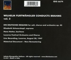Produktbild: Furtw&auml;ngler/Schwarzkopf/Hotter/Lucerne Festival O.: Furtw&auml;ng