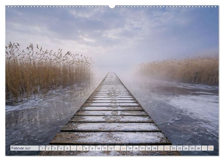 Produktbild: Inseltr&auml;ume R&uuml;gen &ndash; 12 Monate pure Ostsee-Magie (hochwertiger Premium Wandkalender 2027 DIN A2 quer), Kunstdruck in Hochglanz