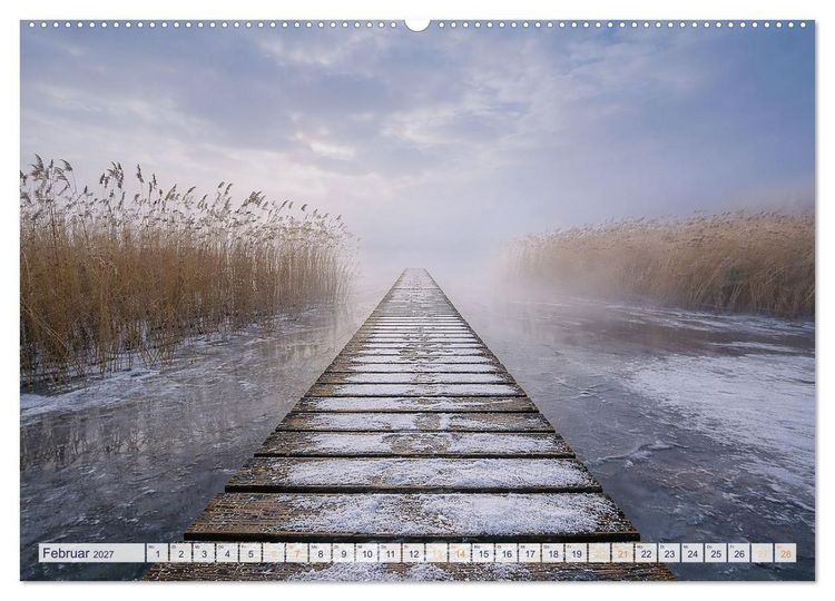 Produktbild: Inseltr&auml;ume R&uuml;gen &ndash; 12 Monate pure Ostsee-Magie (Wandkalender 2027 DIN A2 quer), CALVENDO Monatskalender