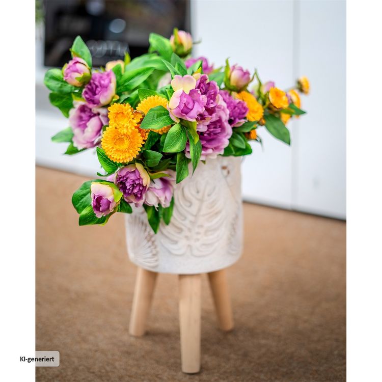 Produktbild: HTI-Living HTI-Living Pfingstrose 38 cm Kunstblume Flora