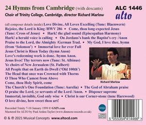 Produktbild: Hymns from Cambridge (with Descants)