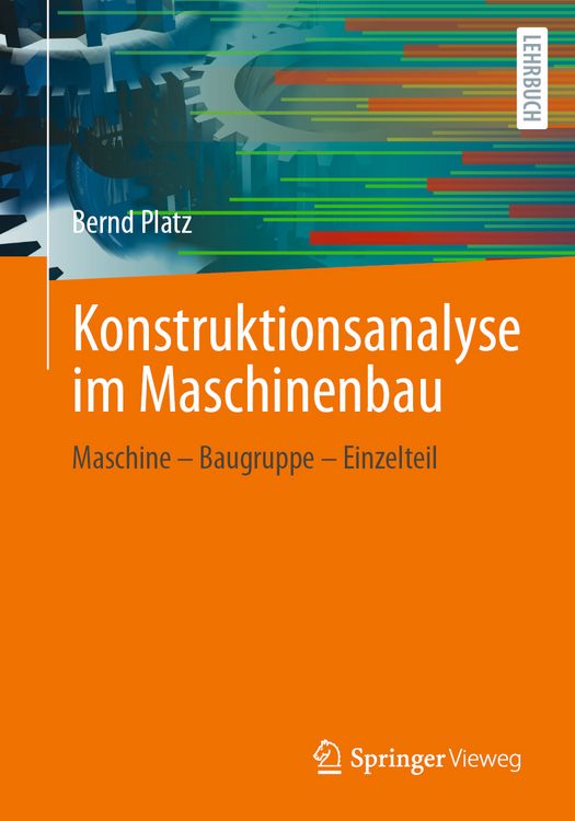 Produktbild: Konstruktionsanalyse im Maschinenbau