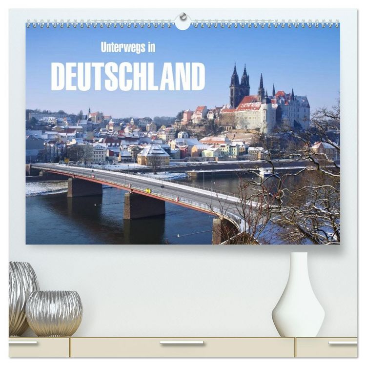Produktbild: Unterwegs in Deutschland (hochwertiger Premium Wandkalender 2026 DIN A2 quer), Kunstdruck in Hochglanz