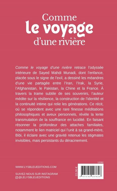 Produktbild: Comme le voyage d'une rivi&egrave;re