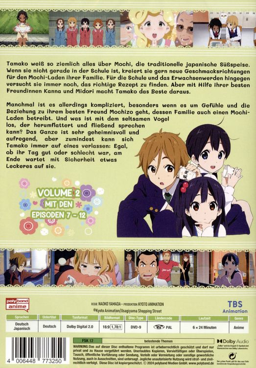 Produktbild: Tamako Market - Volume 2