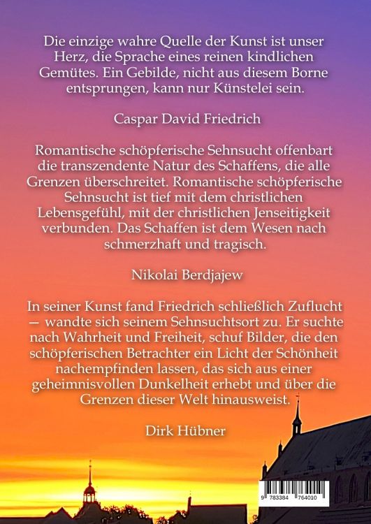 Produktbild: Die christliche Romantik bei Caspar David Friedrich UND Die Romantik als Weltenkategorie