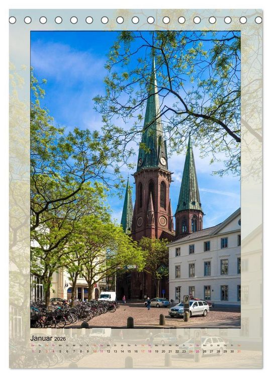 Produktbild: Oldenburger Spitzen (Tischkalender 2026 DIN A5 hoch), CALVENDO Monatskalender